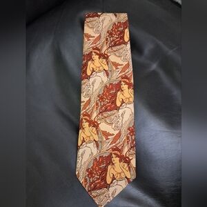 Vintage Risque Golden clasp Prince Consort   Naughty Lady Tie